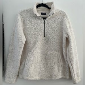 A&F Sherpa Pullover Sweater